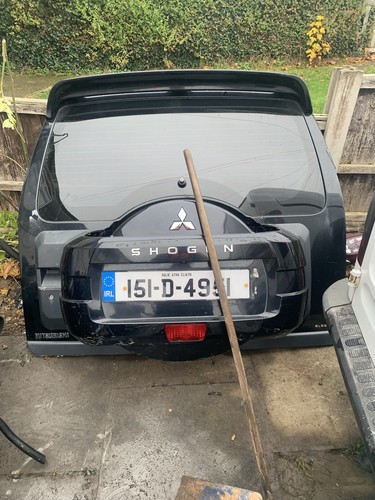 Mitsubishi shogun boot door - shogun,