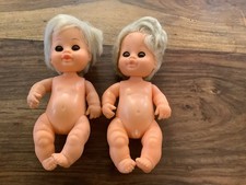 Vintage 1970s Palitoy Carrie & Christopher Twin Dolls