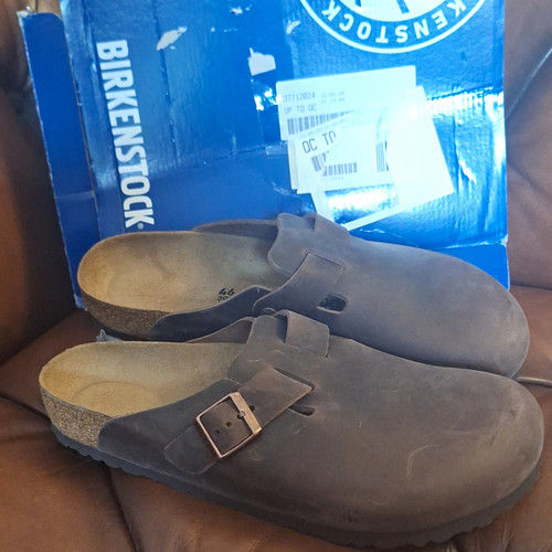 Birkenstock leather clog - birkenstock,