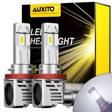 2x AUXITO H8 H9 H11 LED