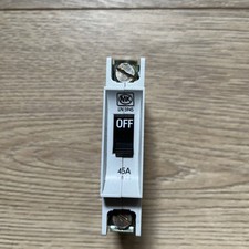 Mk 45 Amp Type 2 Mcb Circuit Breaker LN5945 M6 40
