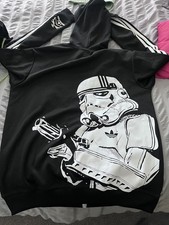 Adidas Originals Star Wars Stormtrooper Track Top Hoody Jacket Size Medium M