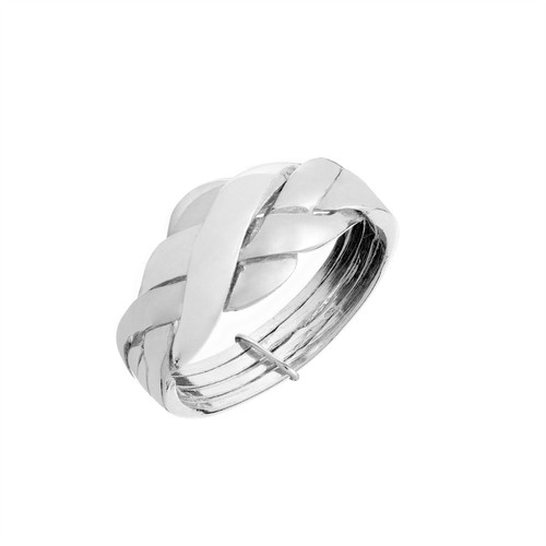 Silverly puzzle ring sterling - puzzle,