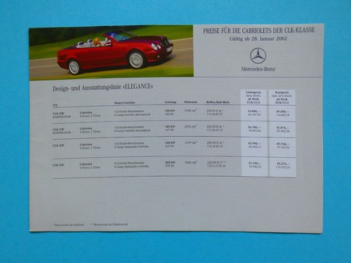 Brochure price list - /,