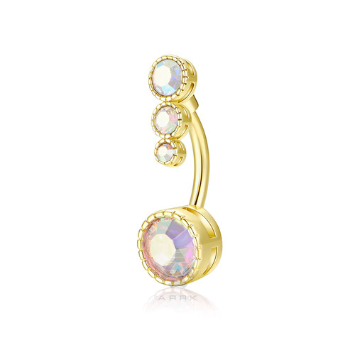 Belly bar navel button ring - bar,