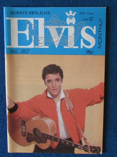 Elvis presley monthly magazine - presley,