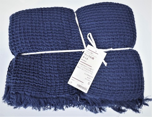 Muji organic cotton waffle - cotton,