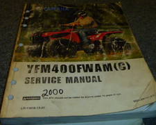 2000 Yamaha YFM400FWAMC Kodiak
