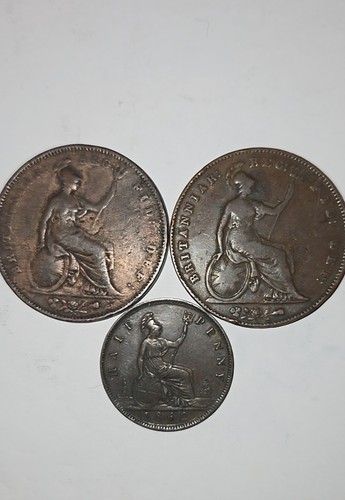 Victorian coin lot 1853 - coin,