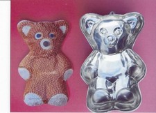 cake baking tins used Teddy