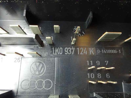 1k0937124k fuse relay - fuse, box