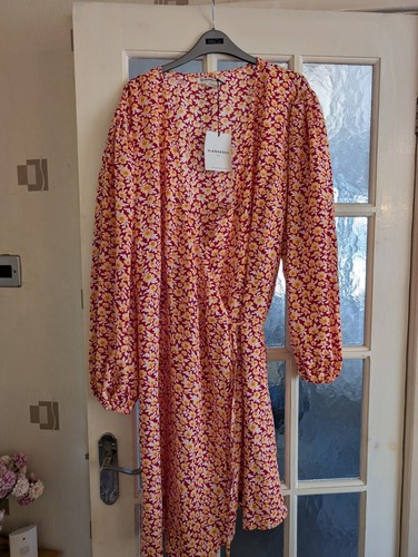 Ladies glamorous wrap dress - ladies,