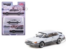 SAAB 900 TURBO SILVER 1/64