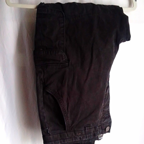 Pull bear black cargo - black,