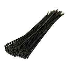 Strong black plastic cable - strong,