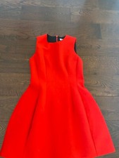 Mini dress tulip red zara