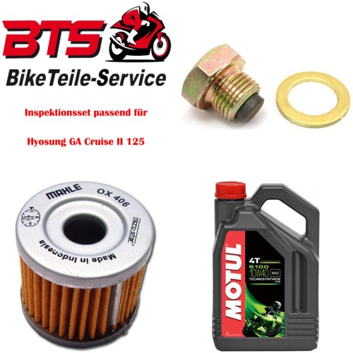Set oil filter - set, drain