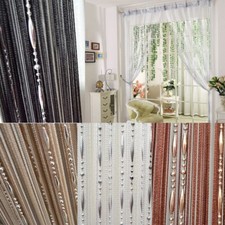 Crystal Glass Chain Bead Door Curtain Curtain String Door Room Divider Window