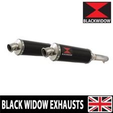 GL1500 GL 1500 Goldwing Twin Exhaust Silencer Kit 300mm Round Black BN30R