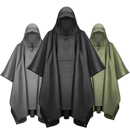 Hooded sleeve rain poncho - sleeve,
