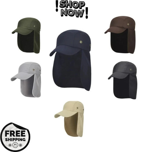 Unisex cap with - neck, cover