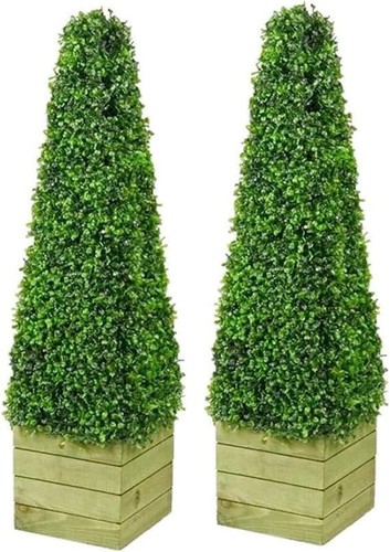 2pk artificial boxwood - ,