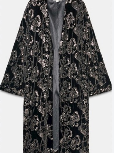 Zara floral black - floral,