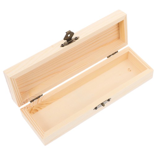 Wooden pencil case with - wooden,