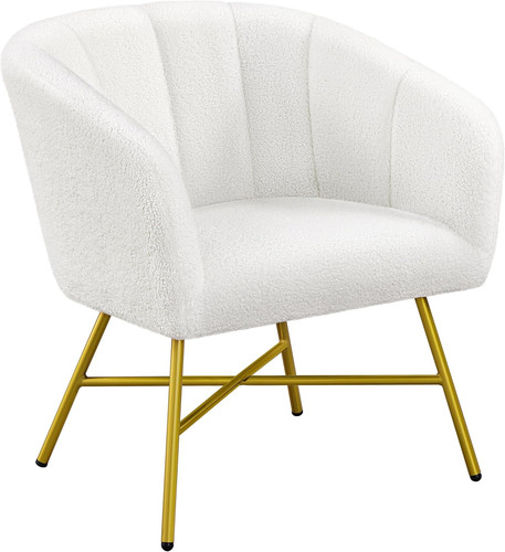Boucle tub chair - chair,, upholstered