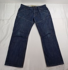 PRM 73 DENIM MENS W35 L29 NAVY