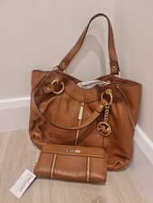 Tan Michael Kors leather