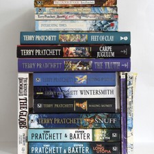 TERRY PRATCHETT : Select titles, build your library - vintage fantasy humour