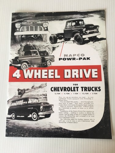 New sales price brochure 1955 - new,