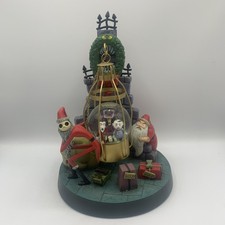 Rare Disney Nightmare Before Christmas Large Snow Globe Jack Lick Shock Barrel