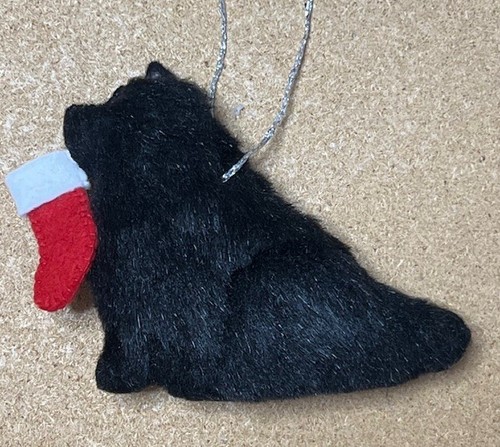 Black chow - black, christmas