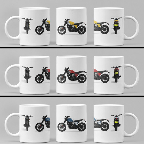 Personalised bsa bantam 350 - bantam,