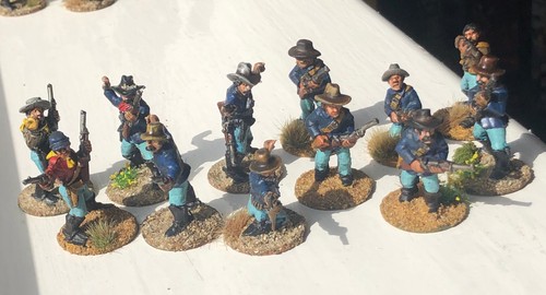Dismounted cavalry figs - dismounted,