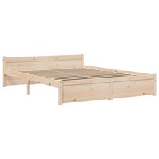Solid Wood Bed Frame Home