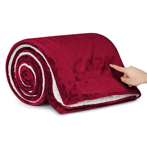 Reversible sherpa fleece - reversible,