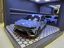 Model Car Display Case Stand