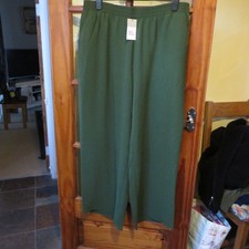 Primark Dark green wide leg