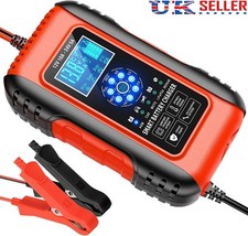 12V 24V Li-Ion Lithium Battery Charger for Car Motorcycle LiFePO4 AGM / GEL 10A