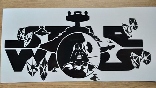 22cm darth death star vinyl - death,