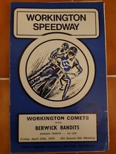 WORKINGTON vs BERWICK SPEEDWAY