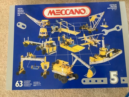 Vintage meccano set 5 in - vintage,