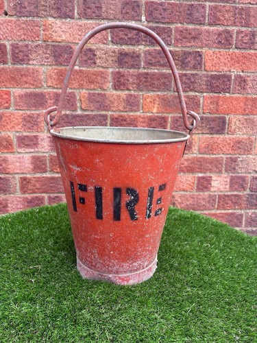 Vintage industrial red fire - industrial,