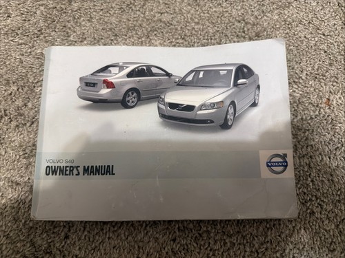 2010 volvo s40 owners manual - 2010,