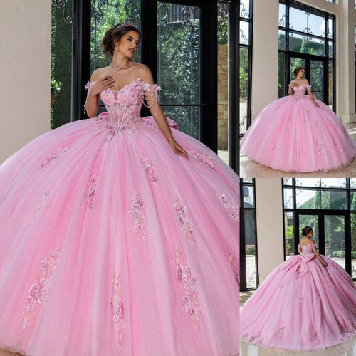 Pink off shoulder floral - pink,