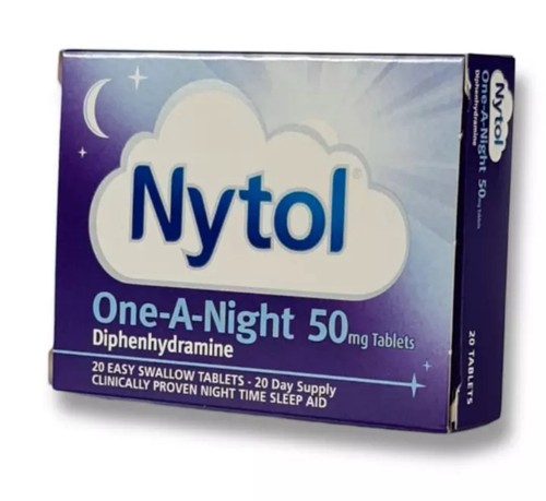 Nytol one night 50mg - a, tablets