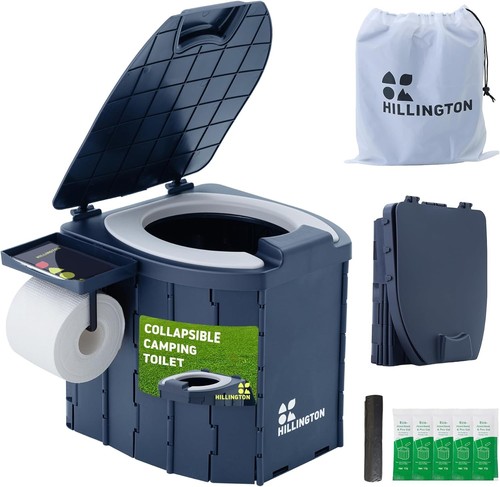 Portable camping toilet - portable,